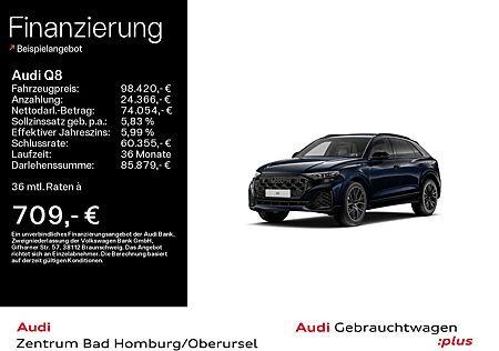 Audi Q8 55 TFSI e quattro S line*Navi*Matrix*Alu*AHK*
