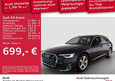 Audi A6 50 TDI TIPT*QUA*S-LINE*MATRIX*PANO*ACC*