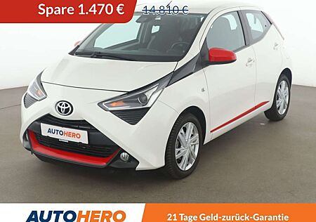 Toyota Aygo gebraucht kaufen Toyota Aygo 1.0 X-Play club Aut*CAM*KLIMA*GARANTIE*