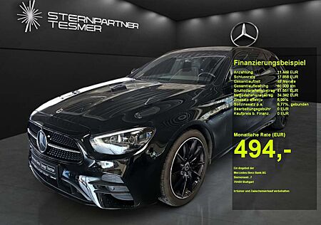 Mercedes-Benz E 220 d T AMG+MBUX+DISTRONIC+AMBIENTE+NIGHT+AHK
