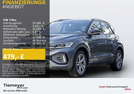 VW T-Roc Volkswagen 1.5 TSI DSG R-LINE AHK KAMERA VIRTUAL
