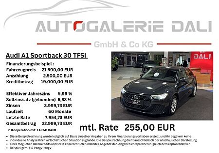 Audi A1 Sportback 30 TFSI SHZ-CARPLAY-LED-PDC-Spurhal