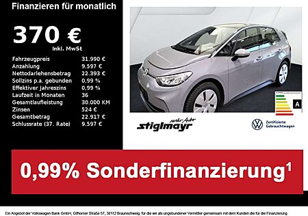 VW ID.3 Volkswagen Pro 62-kWh+ACC+KAMERA+LED+NAVI
