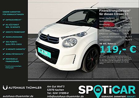 Citroën C1 Citroen Furio 1.2 VTi Klimaautom SHZ Notbremsass. Tel.-Vor