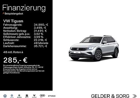 VW Tiguan Volkswagen Life 2.0 TDI Stand*RFK*AHK*HuD*Navi*LED