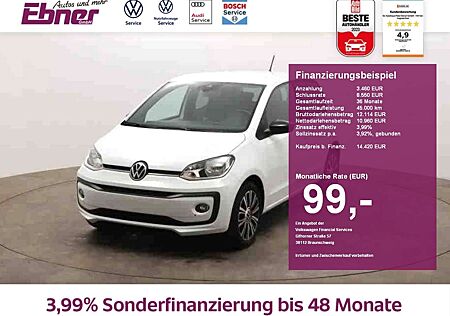VW Up Volkswagen ! ACTIVE PLUS 65PS 4-TÜRER KAMERA+SITZHZG+GRA+