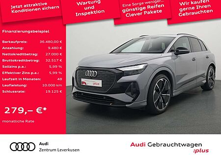 Audi Q4 e-tron S line SONOS AHK HUD KAM ACC NAVI V