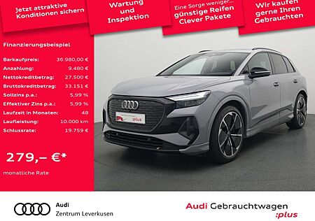 Audi Q4 e-tron S line SONOS AHK HUD KAM ACC NAVI V