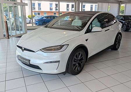 Tesla Model X Plaid *AHK*YOKE*Weißes Leder*