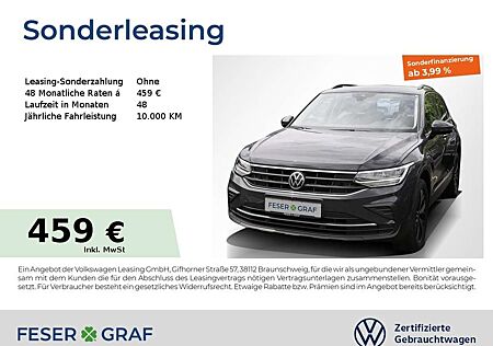 VW Tiguan Volkswagen Life 4M 2.0 TDI DSG Navi AreaView LED SiHz