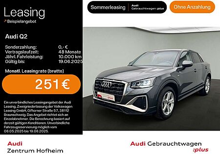 Audi Q2 30 TFSI S line*LED*Virtual*Vorb Navi*Sportsit