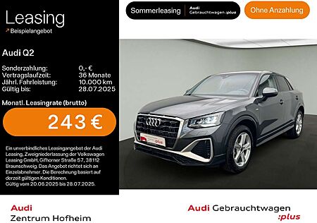 Audi Q2 30 TFSI S line*LED*Virtual*Vorb Navi*Sportsit