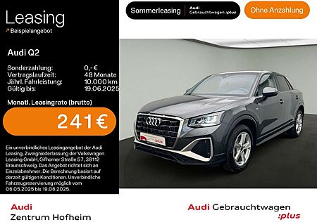 Audi Q2 30 TFSI S line*LED*Virtual*Vorb Navi*Sportsit