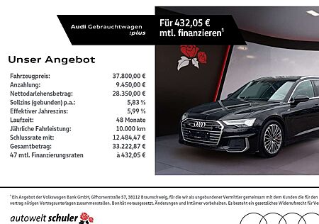 Audi A6 Avant 55 2.0 TFSI e quattro S-line Pano AHK RFK H