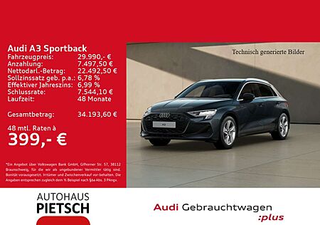 Audi A3 Sportback 30 TFSI S tronic DigCockpit Navi