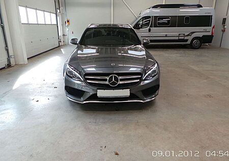 Mercedes-Benz C 220 T d 4Matic AMG 9-G,DIST.,LEDER,LED,AHK