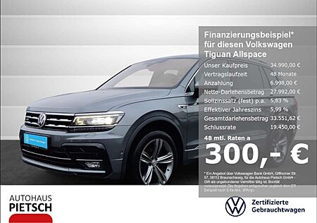 VW Tiguan Allspace Volkswagen 2.0 TDI 4M R-Line ACC Kamera 19''