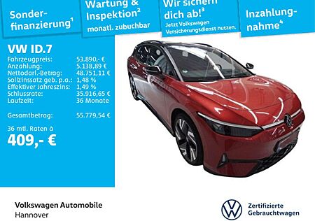 VW ID.7 Volkswagen Tourer GTX 4M Navi AHK LED Pano Kamera WP A