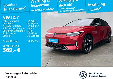 VW ID.7 Volkswagen Tourer GTX 4M Navi AHK LED Pano Kamera WP A