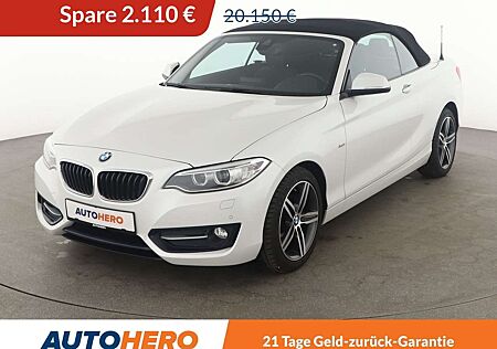 BMW 220i 220 Sport Line Aut.*NAVI*PDC*SHZ*BiXENON*TEMPO*