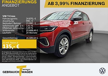 VW T-Cross Volkswagen 1.0 TSI DSG GOAL+ LM17 IQ.LIGHT AHK NAVI
