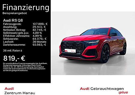 Audi RS Q8 4.0 V8 *PANO*AHK*RS-ABGAS*305 KM/H*KERAMIK