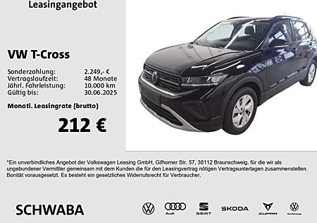 VW T-Cross Volkswagen Life 1.0 TSI LED*VIRTUAL*ACCLANE*PDC*16"