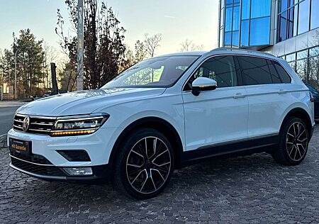 VW Tiguan Volkswagen 2.0 TDI DSG Highline Leder LED Nav 20''