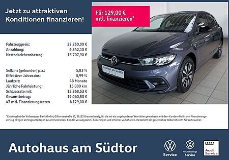 VW Polo Volkswagen GOAL 1.0 TSI | LED PDC ACC Navi App