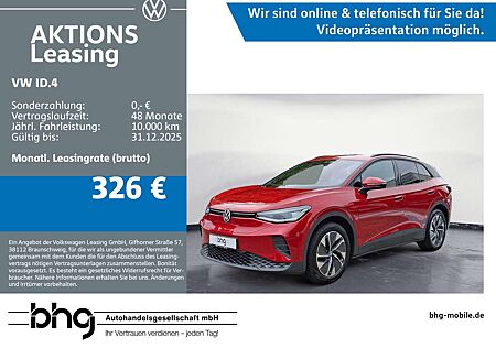 VW ID.4 Volkswagen Pure mit Infotainment-Paket