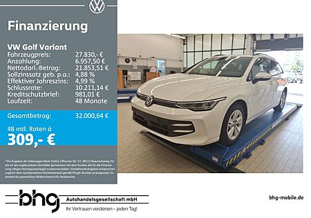 VW Golf Volkswagen Variant 1.5 TSI # LIFE # ANSCHLUSSGARANTIE