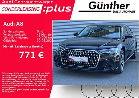 Audi A8 60 TFSIe QUATTRO Lang+INDIVIDUALKONTURSITZE+