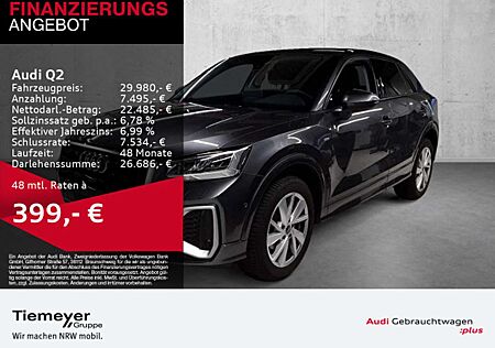 Audi Q2 30 TFSI S LINE NAVI KAMERA AHK LM17