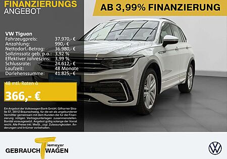 VW Tiguan Volkswagen 2.0 TDI R-LINE LED AHK LM20 LEDER ST.HEIZ