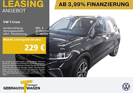 VW T-Cross Volkswagen 1.0 TSI DSG STYLE LM18 MATRIX AHK ASSIST