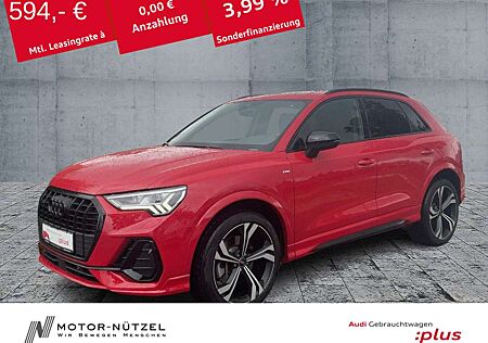 Audi Q3 45 TFSI QU S-LINE MATRIX+NAVI+SONOS+AHK+PANO