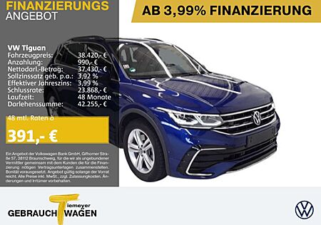 VW Tiguan Volkswagen 2.0 TSI DSG 4M 245PS R-LINE LM20 AHK KAME