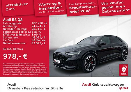Audi RS Q8 RSQ8 4.0 TFSI Q. AHZV Leder Pano Navi LED