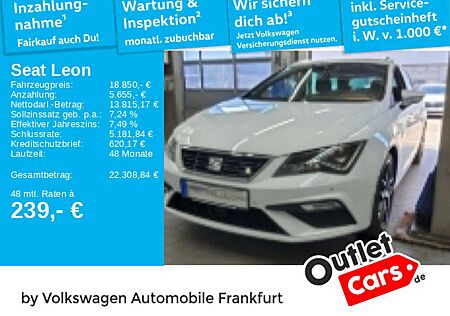 Seat Leon ST 2.0 TSI DSG FR Leder Pano LED BeatsAudio