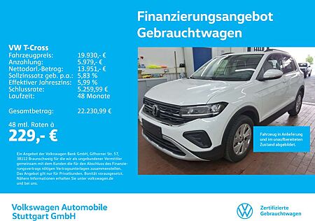 VW T-Cross Volkswagen Life 1.0 TSI Navi Tempomat