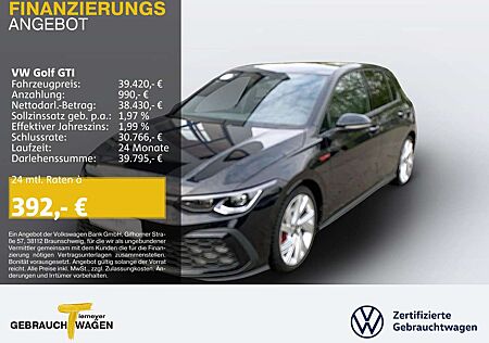 VW Golf GTI Volkswagen BLACK UPE60 LM19 LEDER PANO ST.HEIZ