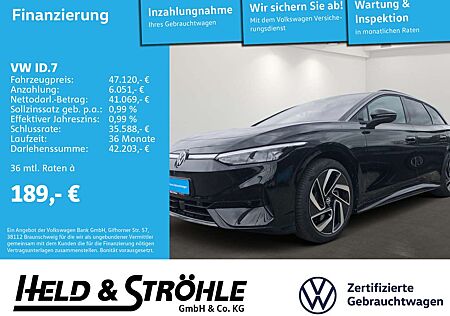 VW ID.7 Volkswagen Tourer Pro 77kWh AHK IQ-LED HUD 360°KAM