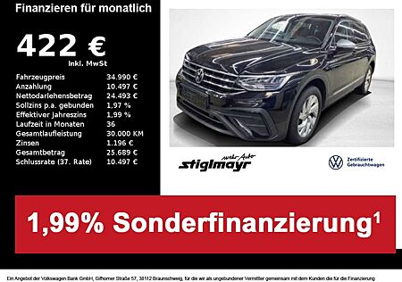 VW Tiguan Allspace Volkswagen Life 1.5 TSI DSG ACC+AHK+KAMERA+LED+NAVI