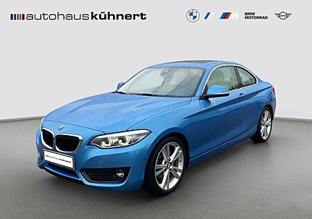 BMW 220 i Coupe Advantage SD SpurAss Navi ParkAss adFw.