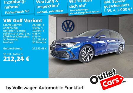 VW Golf Variant Volkswagen Golf VIII Variant 2.0 TSI DSG R-Line Navi IQ.Lig