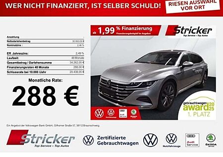 VW Arteon Volkswagen Shooting Brake Elegance 2.0 TSI DSG 288,-ohne Anz