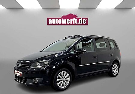 VW Touran Volkswagen 2.0 TDI DSG HIGH 7SITZER LEDER NAVI PANO AHK