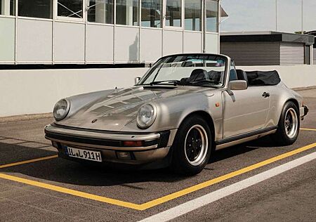 Porsche 911 Carrera Cabriolet, G 3.2 Deutsch, Klima, Motor üb