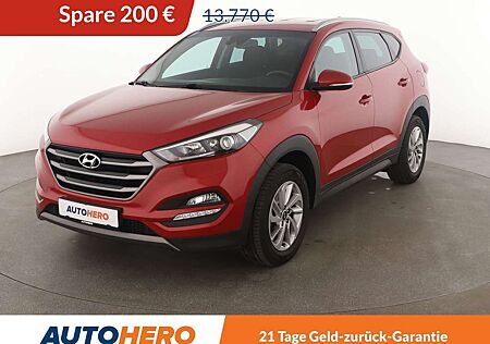 Hyundai Tucson 1.6 Intro Edition blue 2WD *NAVI*CAM*SHZ*LHZ*TEMPO
