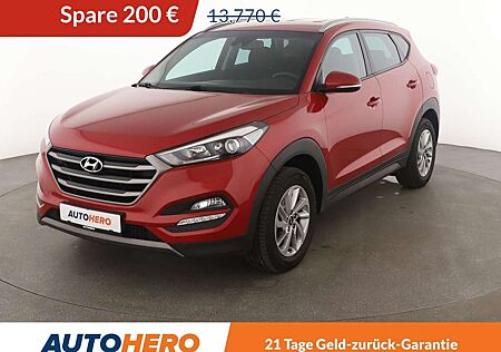 Hyundai Tucson 1.6 Intro Edition blue 2WD *NAVI*CAM*SHZ*LHZ*TEMPO